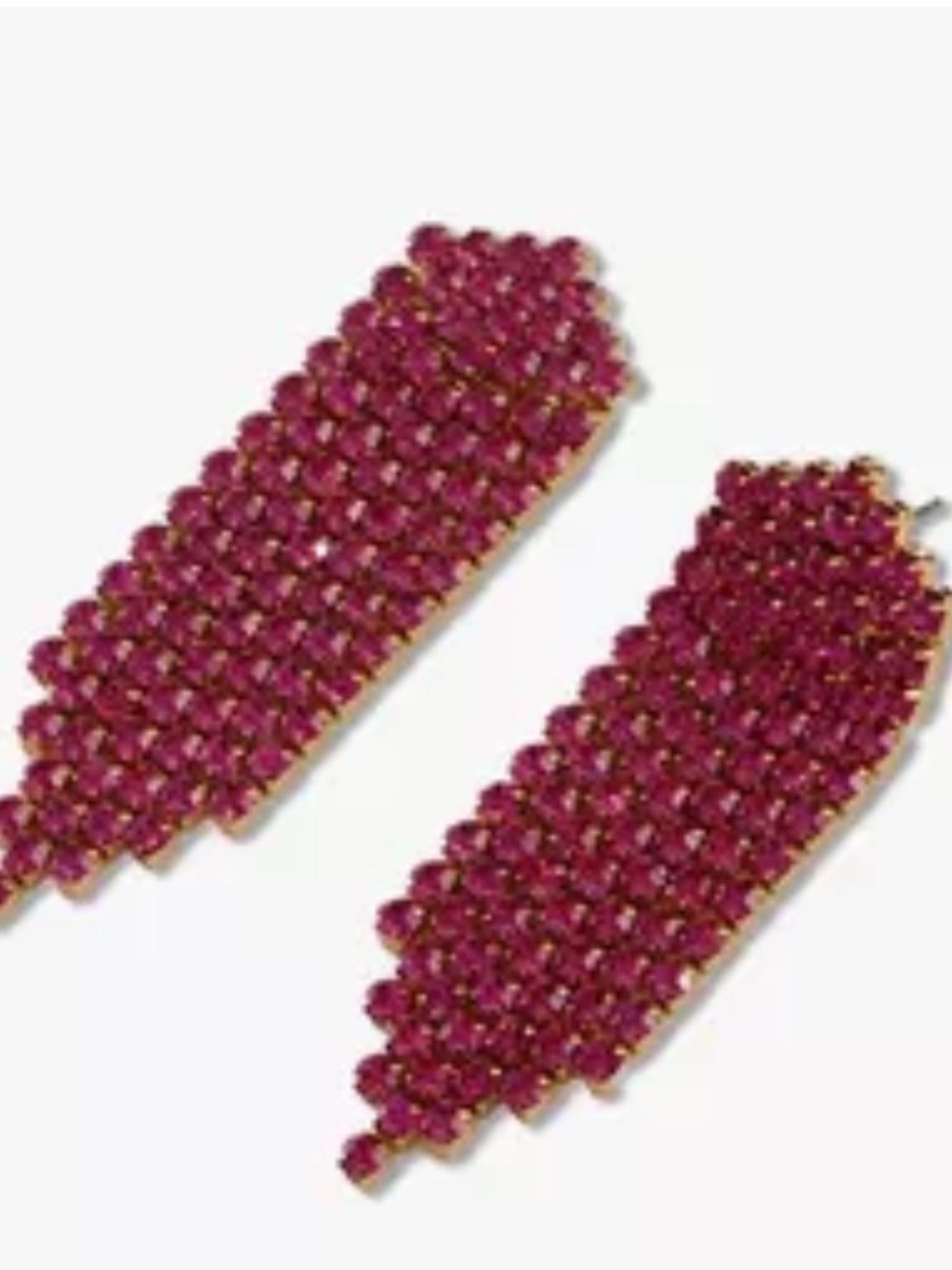 Tuckernuck Pink Crystal Simone Earrings